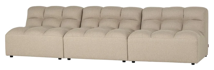 WOOOD Pepper 3-Sitzer-Sofa in Sand