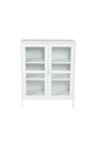 Acero Schrank - weiß/Stahl - Schränke - ALVAHOME