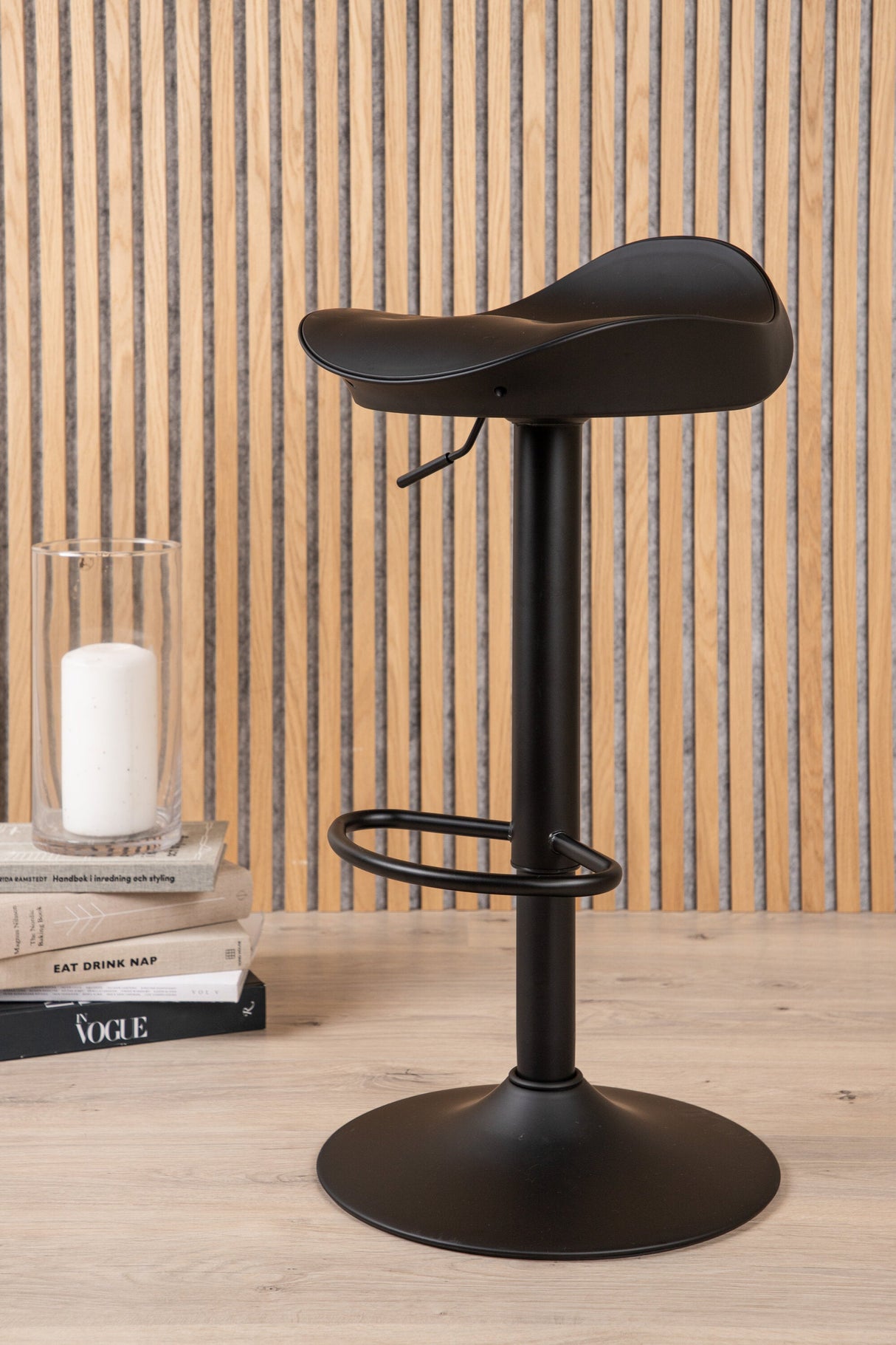 Adesto Barhocker - schwarz/Stahl - Barhocker - ALVAHOME