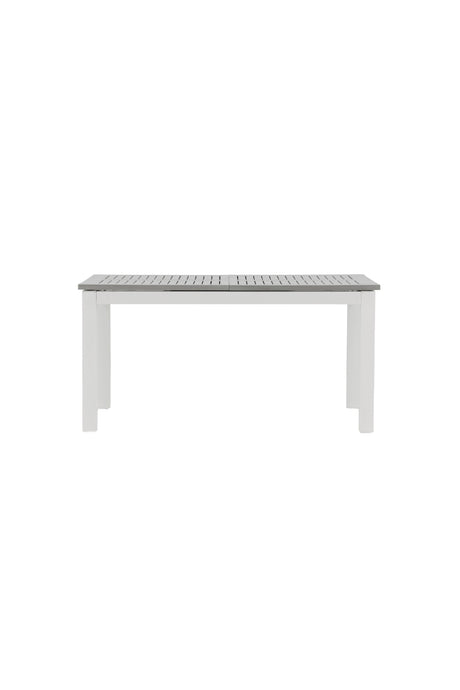 Albany Outdoor - Esstisch rechteckig - weiß/Aintwood - Outdoor - Esstische (rechteckig) - ALVAHOME