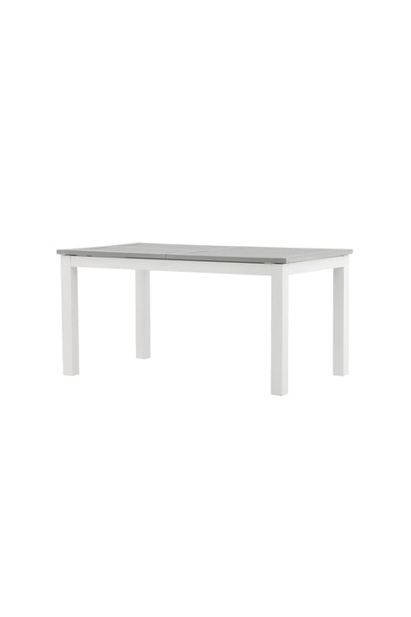 Albany Outdoor - Esstisch rechteckig - weiß/Aintwood - Outdoor - Esstische (rechteckig) - ALVAHOME
