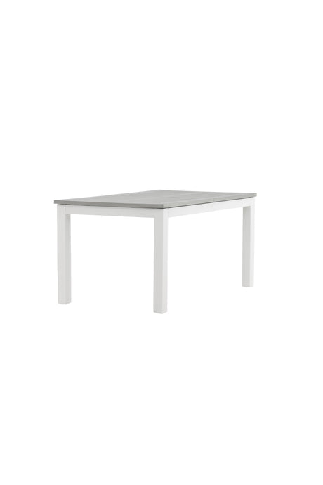 Albany Outdoor - Esstisch rechteckig - weiß/Aintwood - Outdoor - Esstische (rechteckig) - ALVAHOME