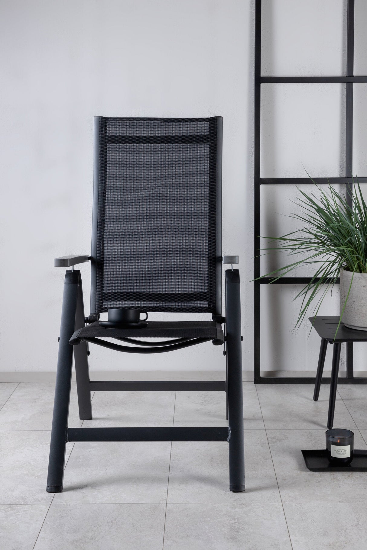 Albany Outdoor - Sessel - schwarz/Textilien - Outdoor - Sessel - ALVAHOME
