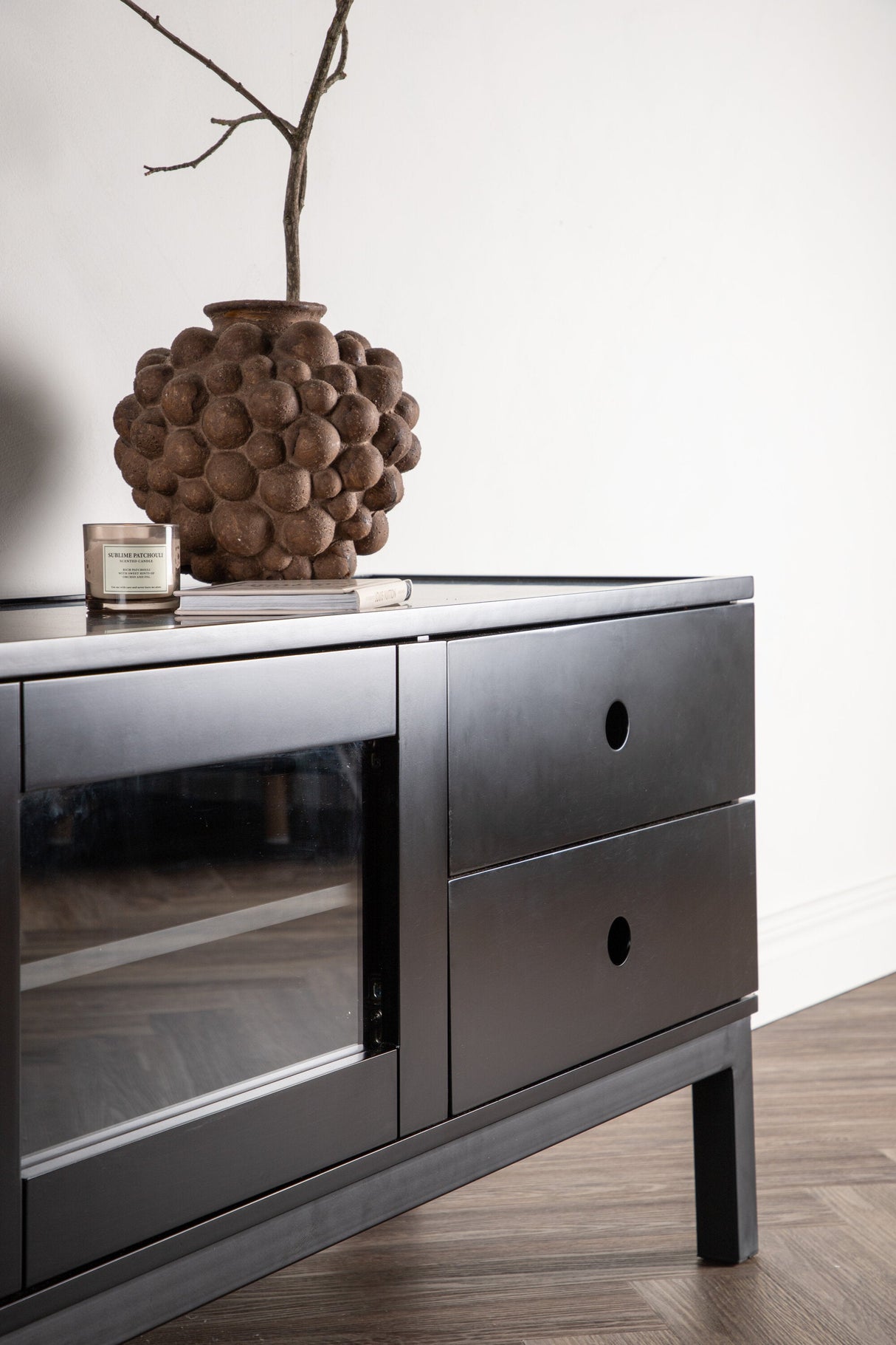 Alcoa Kommode - schwarz/MDF - Kommoden - ALVAHOME