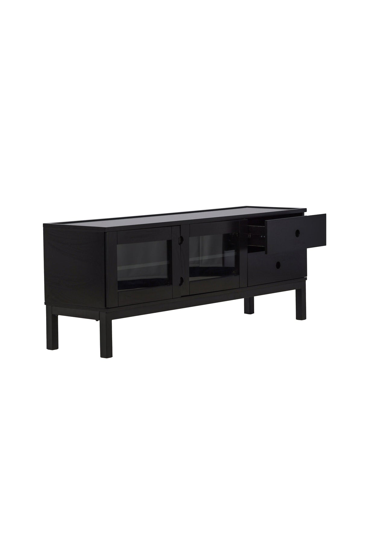 Alcoa Kommode - schwarz/MDF - Kommoden - ALVAHOME