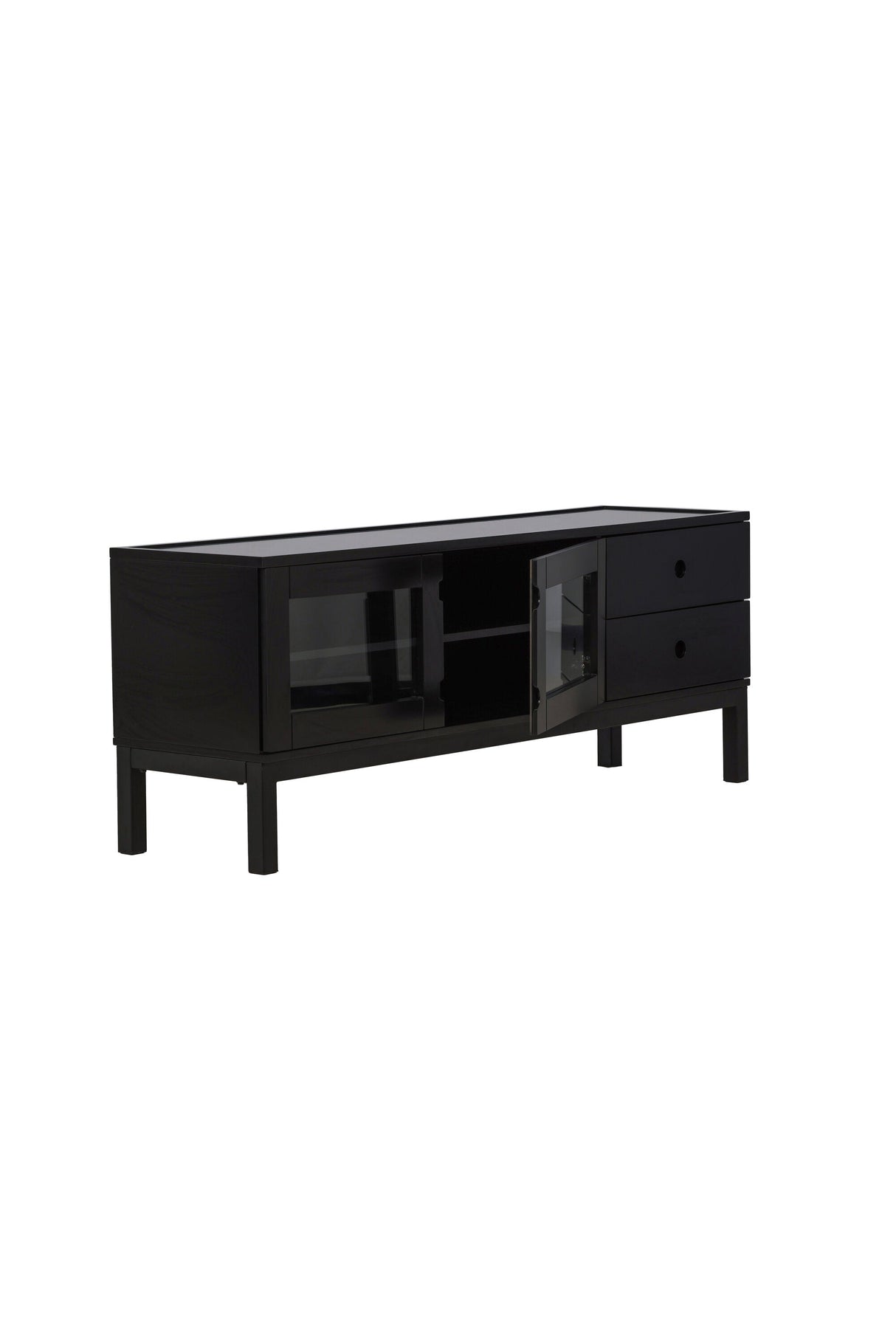 Alcoa Kommode - schwarz/MDF - Kommoden - ALVAHOME