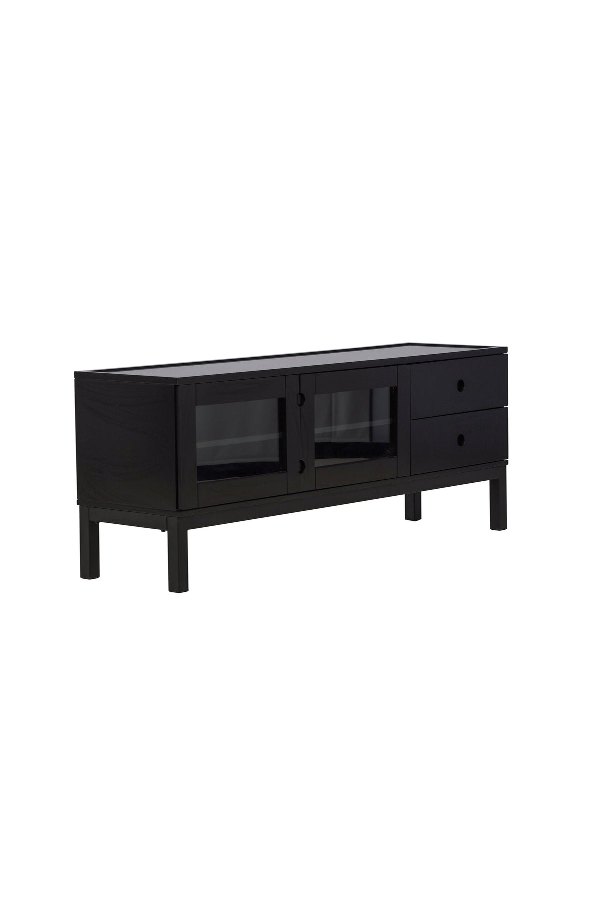 Alcoa Kommode - schwarz/MDF - Kommoden - ALVAHOME