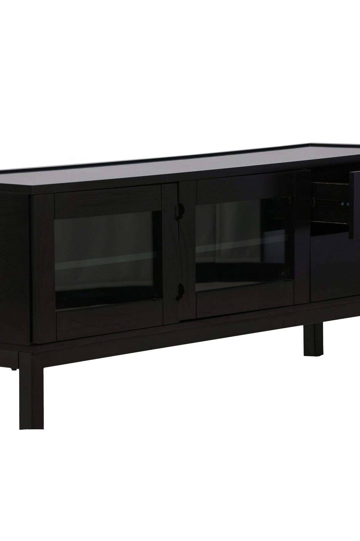 Alcoa Kommode - schwarz/MDF - Kommoden - ALVAHOME