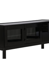 Alcoa Kommode - schwarz/MDF - Kommoden - ALVAHOME