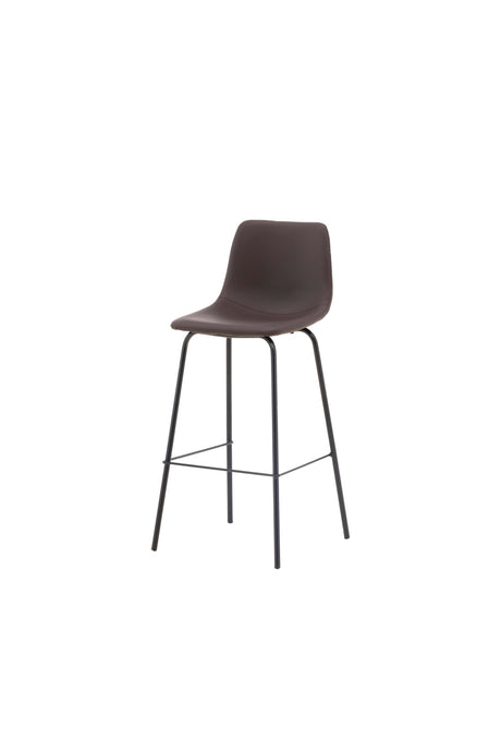 Alexi Barhocker - braun/Stahl - Barhocker - ALVAHOME