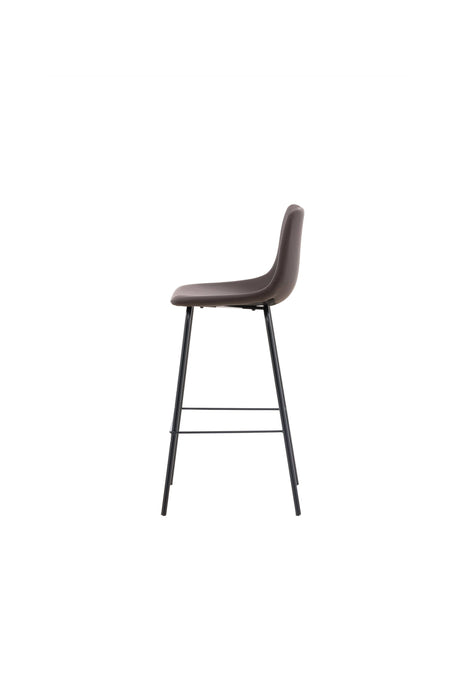 Alexi Barhocker - braun/Stahl - Barhocker - ALVAHOME