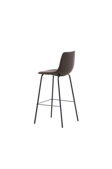 Alexi Barhocker - braun/Stahl - Barhocker - ALVAHOME