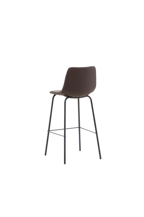 Alexi Barhocker - braun/Stahl - Barhocker - ALVAHOME