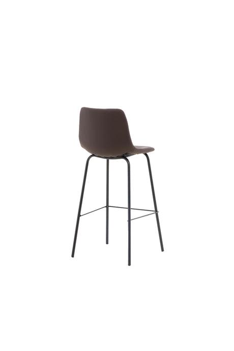 Alexi Barhocker - braun/Stahl - Barhocker - ALVAHOME