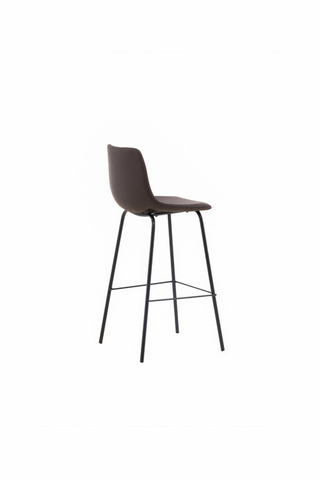 Alexi Barhocker - braun/Stahl - Barhocker - ALVAHOME