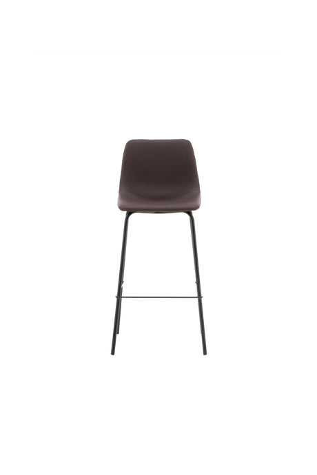 Alexi Barhocker - braun/Stahl - Barhocker - ALVAHOME