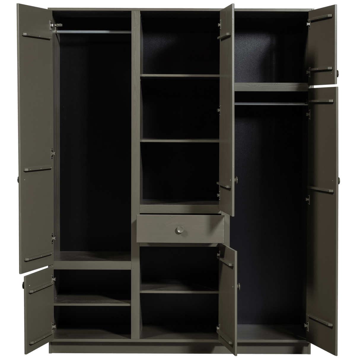 Alfie Kleiderschrank 160 cm - wald/Kiefer [fsc] - Kleiderschränke - ALVAHOME
