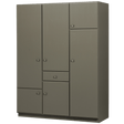 Alfie Kleiderschrank 160 cm - wald/Kiefer [fsc] - Kleiderschränke - ALVAHOME