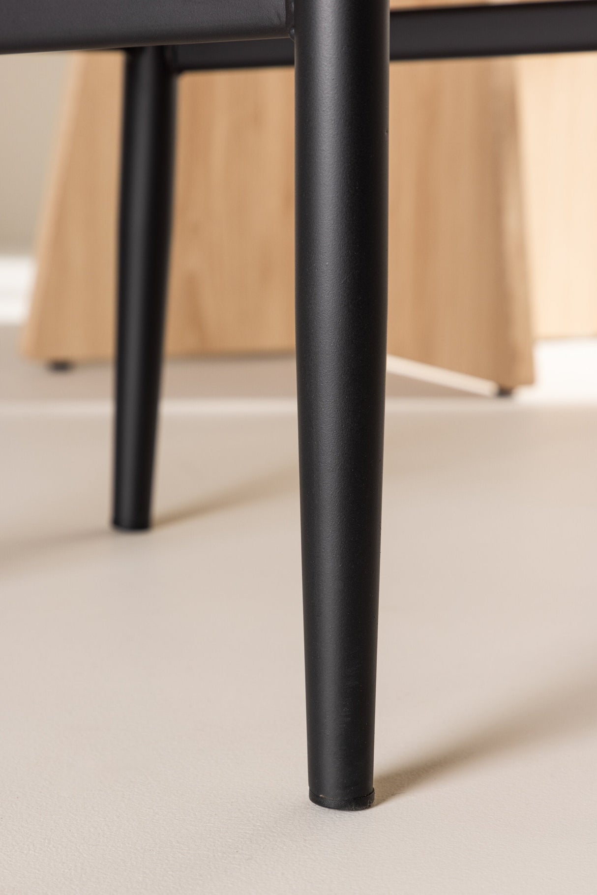 Alfons Esszimmerstuhl - schwarz/Stahl - Essstühle - ALVAHOME