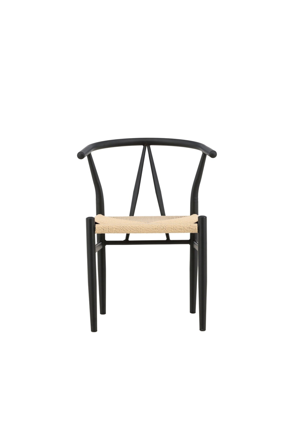 Alfons Esszimmerstuhl - schwarz/Stahl - Essstühle - ALVAHOME