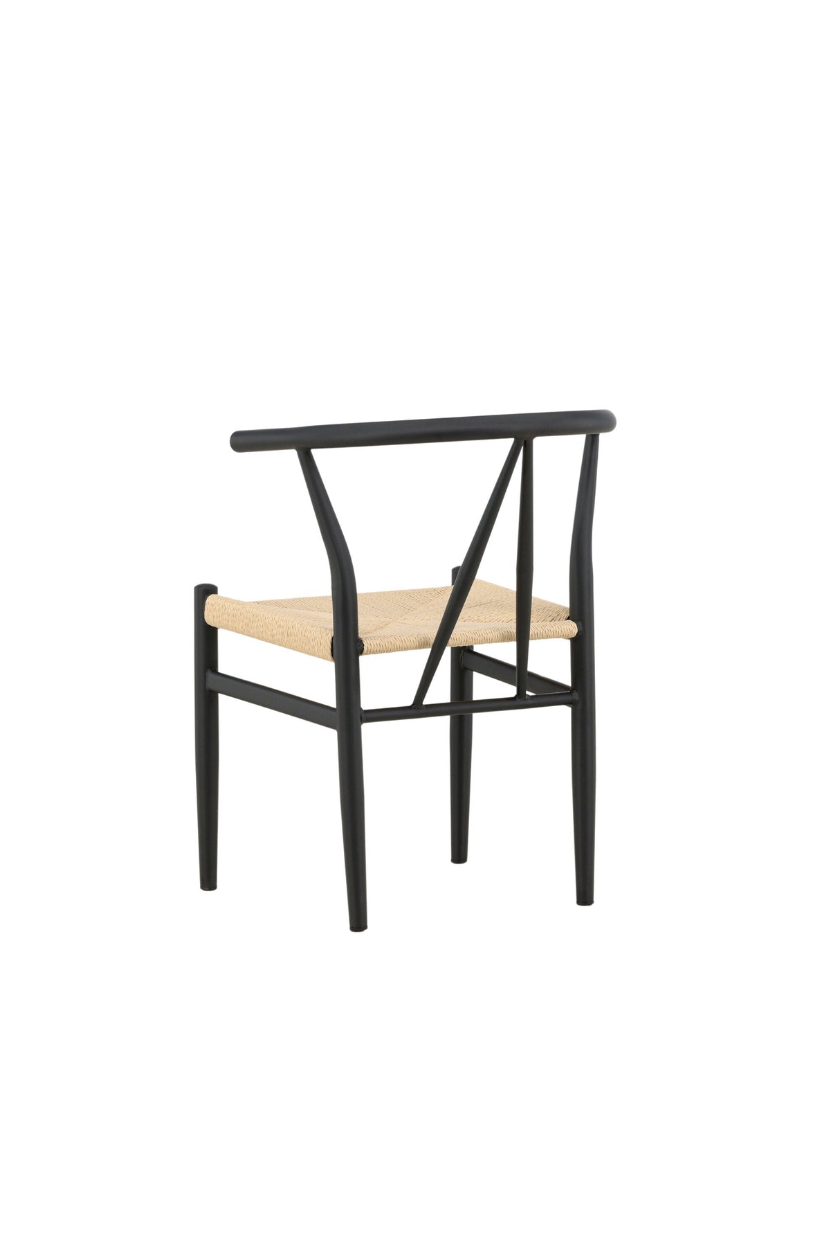 Alfons Esszimmerstuhl - schwarz/Stahl - Essstühle - ALVAHOME