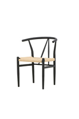 Alfons Esszimmerstuhl - schwarz/Stahl - Essstühle - ALVAHOME