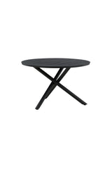 Alma Outdoor - Esstisch rund - schwarz/Aluminum - Outdoor - Esstische (rund) - ALVAHOME