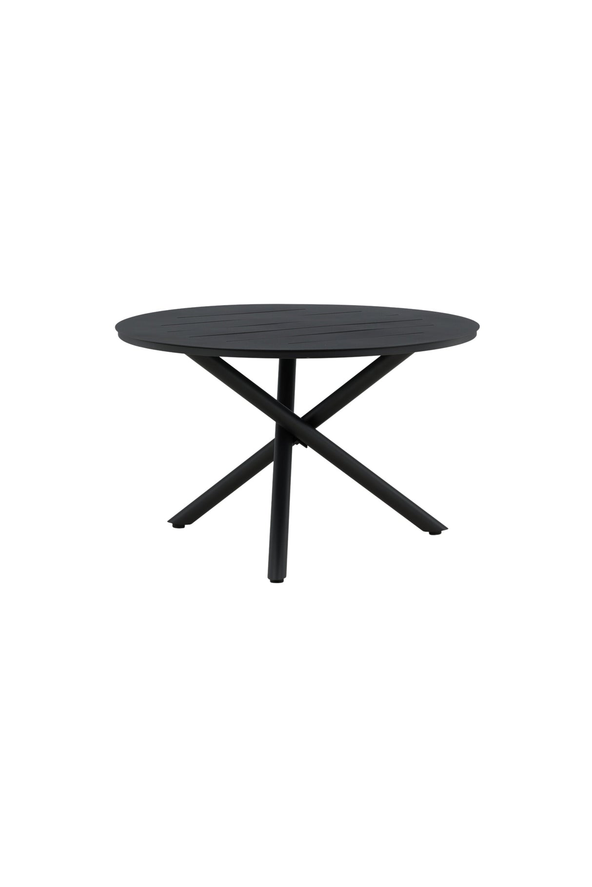Alma Outdoor - Esstisch rund - schwarz/Aluminum - Outdoor - Esstische (rund) - ALVAHOME
