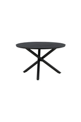 Alma Outdoor - Esstisch rund - schwarz/Aluminum - Outdoor - Esstische (rund) - ALVAHOME