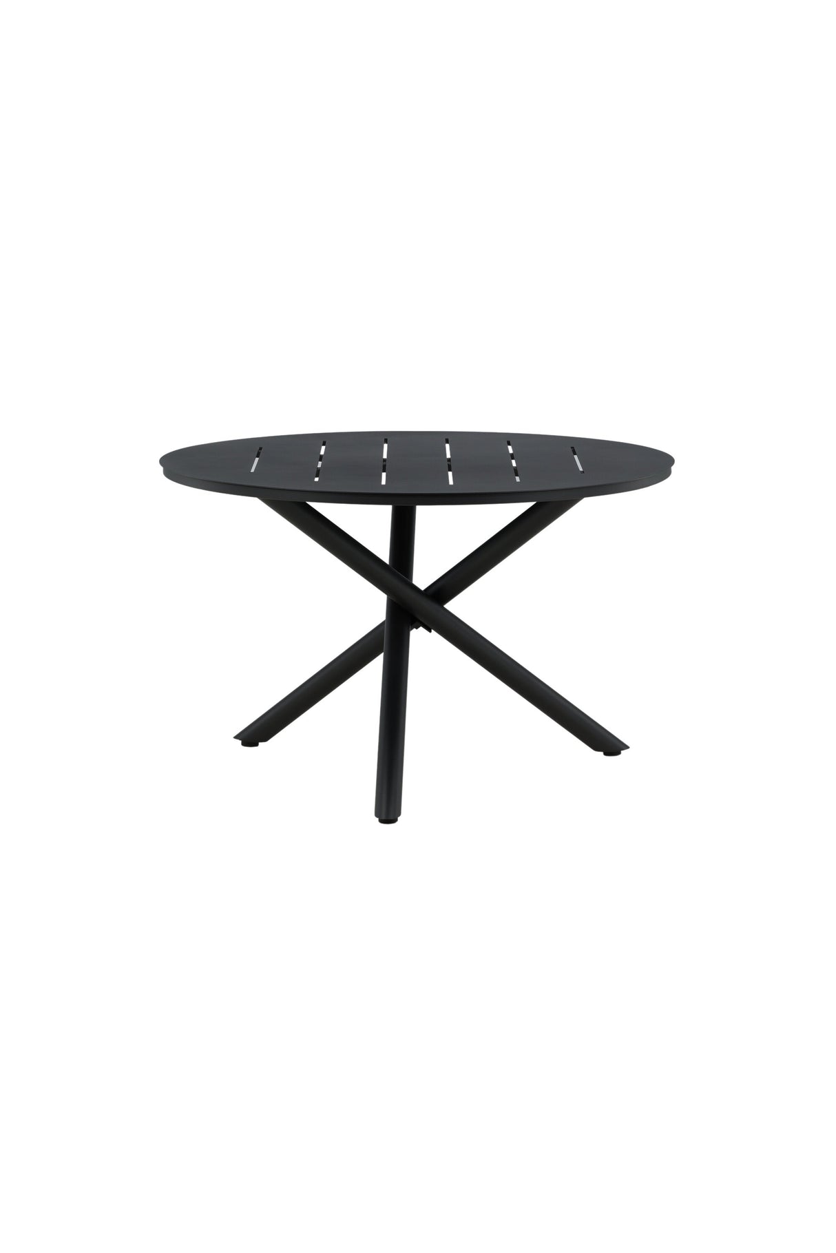 Alma Outdoor - Esstisch rund - schwarz/Aluminum - Outdoor - Esstische (rund) - ALVAHOME