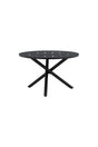 Alma Outdoor - Esstisch rund - schwarz/Aluminum - Outdoor - Esstische (rund) - ALVAHOME