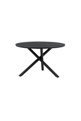 Alma Outdoor - Esstisch rund - schwarz/Aluminum - Outdoor - Esstische (rund) - ALVAHOME