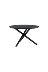 Alma Outdoor - Esstisch rund - schwarz/Aluminum - Outdoor - Esstische (rund) - ALVAHOME