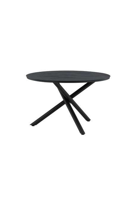 Alma Outdoor - Esstisch rund - schwarz/Aluminum - Outdoor - Esstische (rund) - ALVAHOME