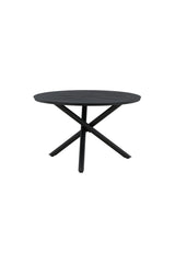 Alma Outdoor - Esstisch rund - schwarz/Aluminum - Outdoor - Esstische (rund) - ALVAHOME