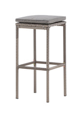 Alo Outdoor - Barhocker - grau/Weidengeflecht - Outdoor - Barhocker - ALVAHOME
