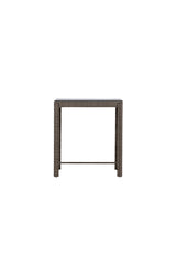 Alo Outdoor - Bartisch - grau/Weidengeflecht - Outdoor - Bartische - ALVAHOME