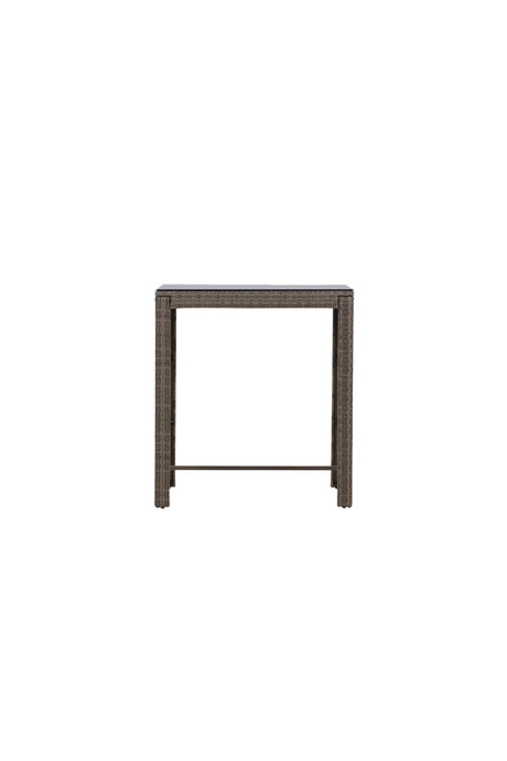 Alo Outdoor - Bartisch - grau/Weidengeflecht - Outdoor - Bartische - ALVAHOME