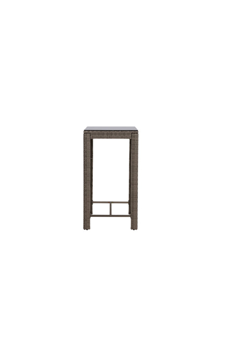 Alo Outdoor - Bartisch - grau/Weidengeflecht - Outdoor - Bartische - ALVAHOME