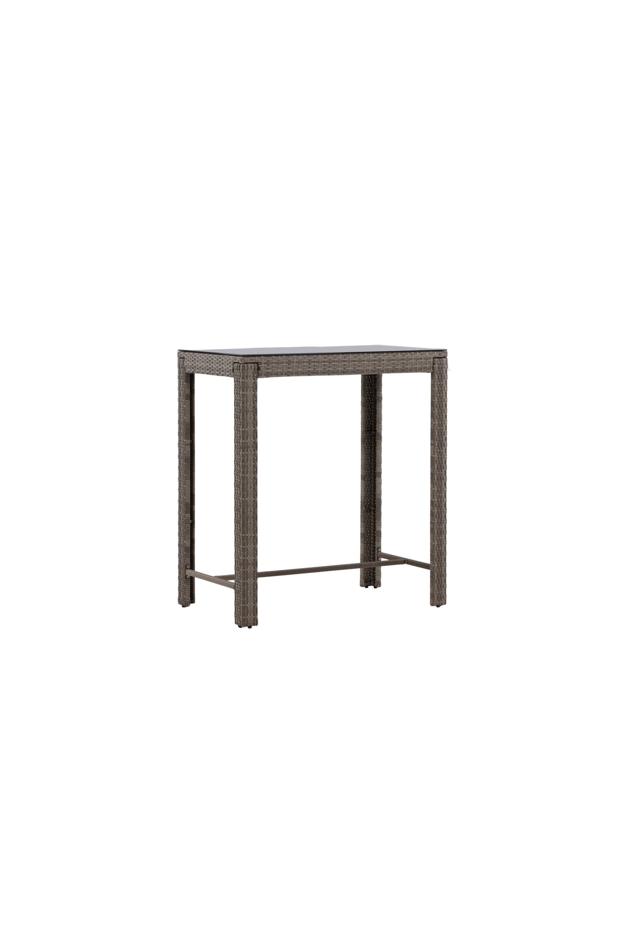 Alo Outdoor - Bartisch - grau/Weidengeflecht - Outdoor - Bartische - ALVAHOME