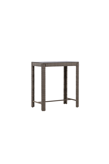 Alo Outdoor - Bartisch - grau/Weidengeflecht - Outdoor - Bartische - ALVAHOME