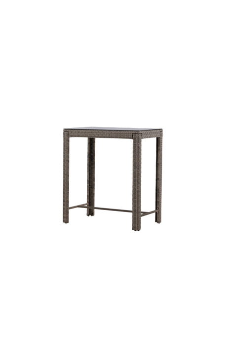 Alo Outdoor - Bartisch - grau/Weidengeflecht - Outdoor - Bartische - ALVAHOME