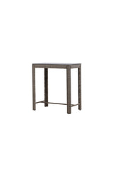 Alo Outdoor - Bartisch - grau/Weidengeflecht - Outdoor - Bartische - ALVAHOME