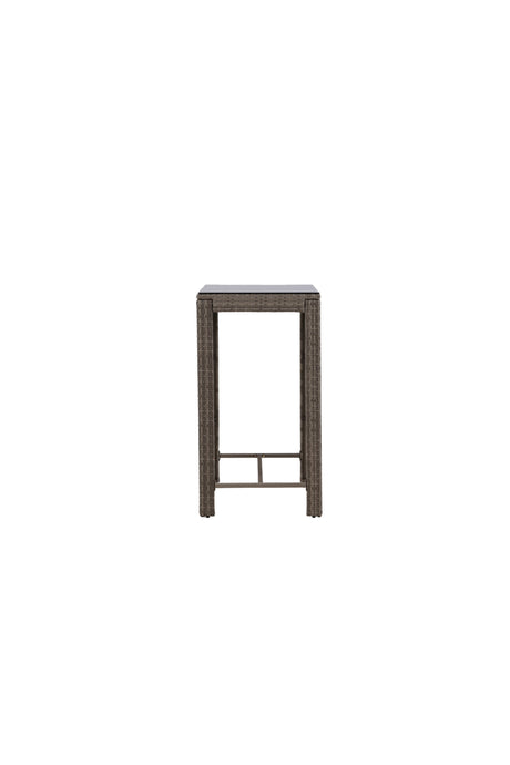 Alo Outdoor - Bartisch - grau/Weidengeflecht - Outdoor - Bartische - ALVAHOME