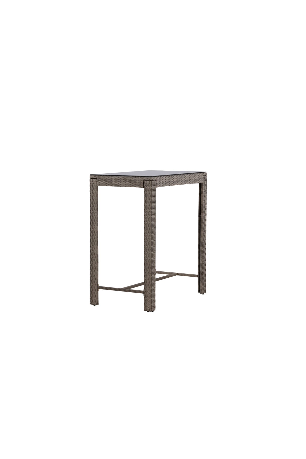 Alo Outdoor - Bartisch - grau/Weidengeflecht - Outdoor - Bartische - ALVAHOME