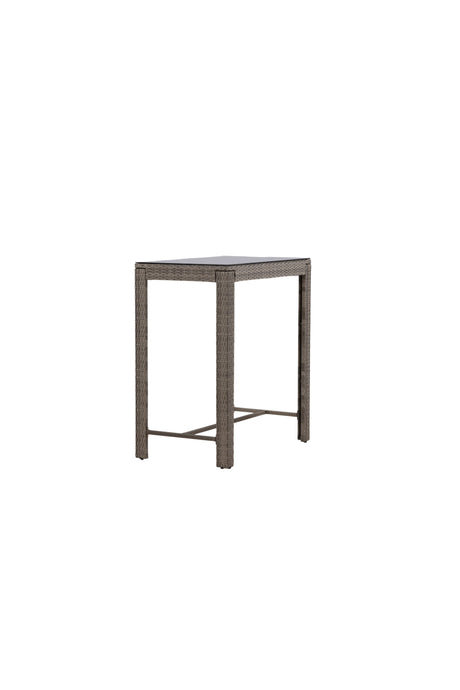Alo Outdoor - Bartisch - grau/Weidengeflecht - Outdoor - Bartische - ALVAHOME