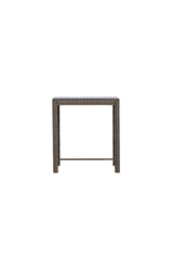Alo Outdoor - Bartisch - grau/Weidengeflecht - Outdoor - Bartische - ALVAHOME