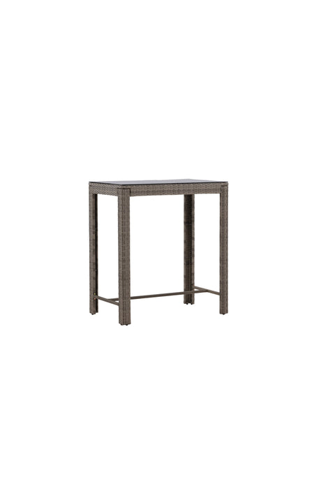 Alo Outdoor - Bartisch - grau/Weidengeflecht - Outdoor - Bartische - ALVAHOME