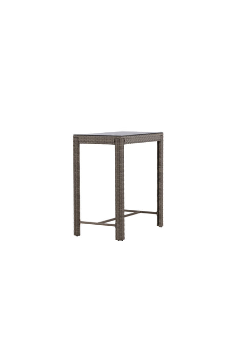 Alo Outdoor - Bartisch - grau/Weidengeflecht - Outdoor - Bartische - ALVAHOME