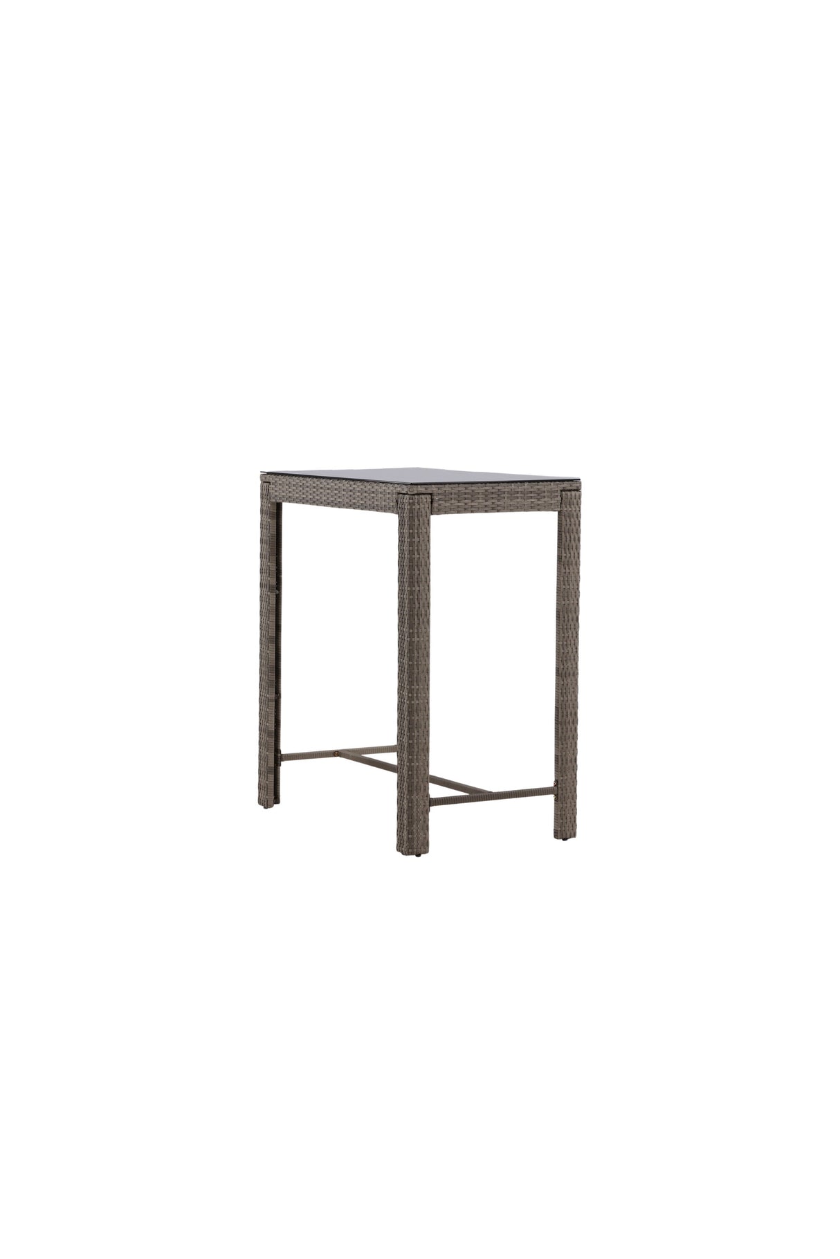 Alo Outdoor - Bartisch - grau/Weidengeflecht - Outdoor - Bartische - ALVAHOME